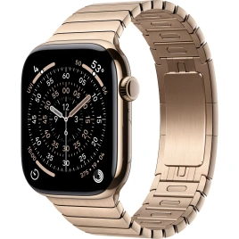 Смарт-часы Apple Watch Series 11 42mm Gold Titanium Case with Gold Link Bracelet
