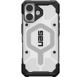 Чехол UAG MagSafe Pathfinder Clear для iPhone 17 Ice/Silver