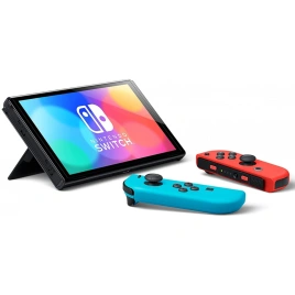 Игровая приставка Nintendo Switch OLED 64GB Neon Blue/Neon Red