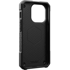 Чехол UAG с поддержкой MagSafe Monarch Pro для iPhone 15 Pro Kevlar Elemental Green (11422111397B)