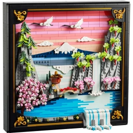 Конструктор LEGO Art Japanese Cherry Blossom Landscape 31218
