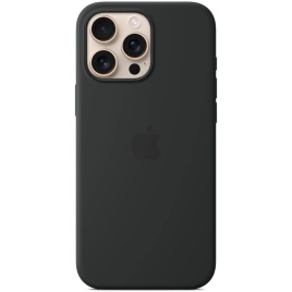 Чехол Apple Silicone Case with MagSafe для iPhone 16 Pro Max Black