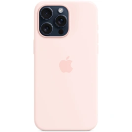 Силиконовый чехол Apple MagSafe для iPhone 15 Pro Max Light Pink