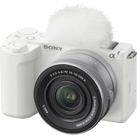 Фотоаппарат со сменной оптикой Sony Alpha ZV-E10 II Kit 16-50mm White