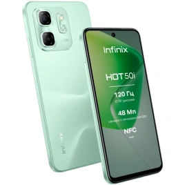 Смартфон Infinix Hot 50i 4/256Gb Sage Green