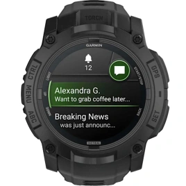 Смарт-часы Garmin Instinct 3 50mm Amoled Tactical Edition Black with Black Band (010-03020-50)