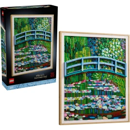 Конструктор LEGO Art Claude Monet Bridge over a Pond 31220