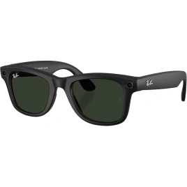 Умные очки Ray-Ban Wayfarer Matte Black/Transitions (RW4008) L Graphite Green