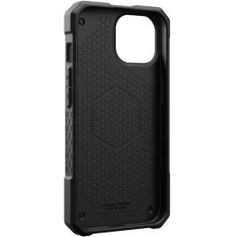 Чехол UAG с поддержкой MagSafe Monarch Pro для iPhone 15 Plus Kevlar Black (114220113940)