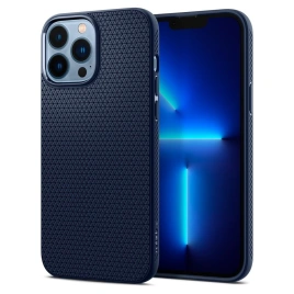 Чехол Spigen Liquid Air для iPhone 13 Pro Max (ACS03202) Navy Blue
