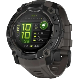 Смарт-часы Garmin Instinct 3 50mm Amoled Black with Charcoal Band (010-03020-00)