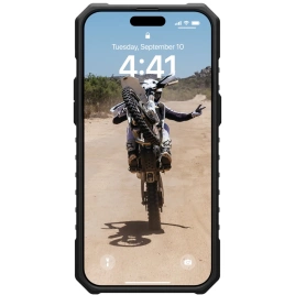 Чехол UAG с поддержкой MagSafe Pathfinder для iPhone 15 Pro Max Ice (114301114343)