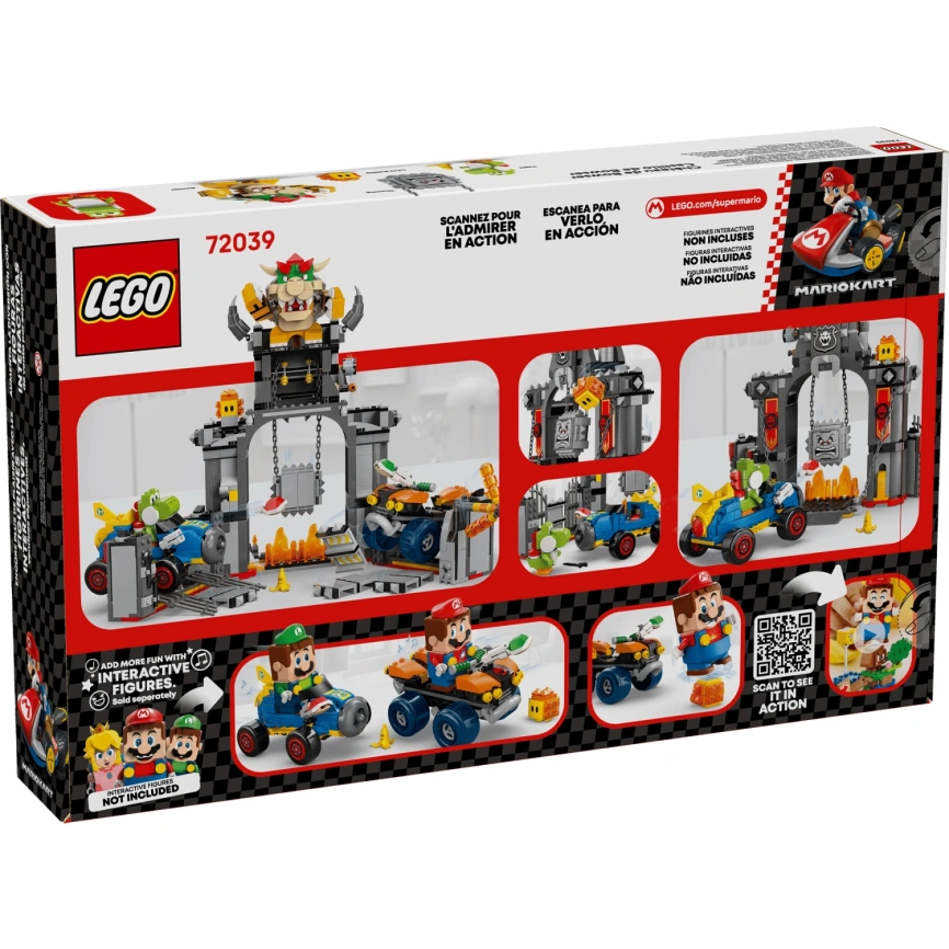 Конструктор LEGO Super Mario Kart: Bowser's Castle 72039 фото 7