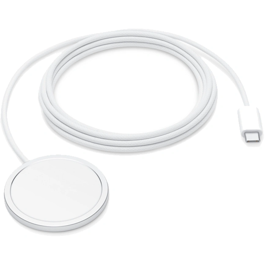 Беспроводное зарядное устройство Apple MagSafe Charger 2 m (MGDM4LL/A) White фото 1
