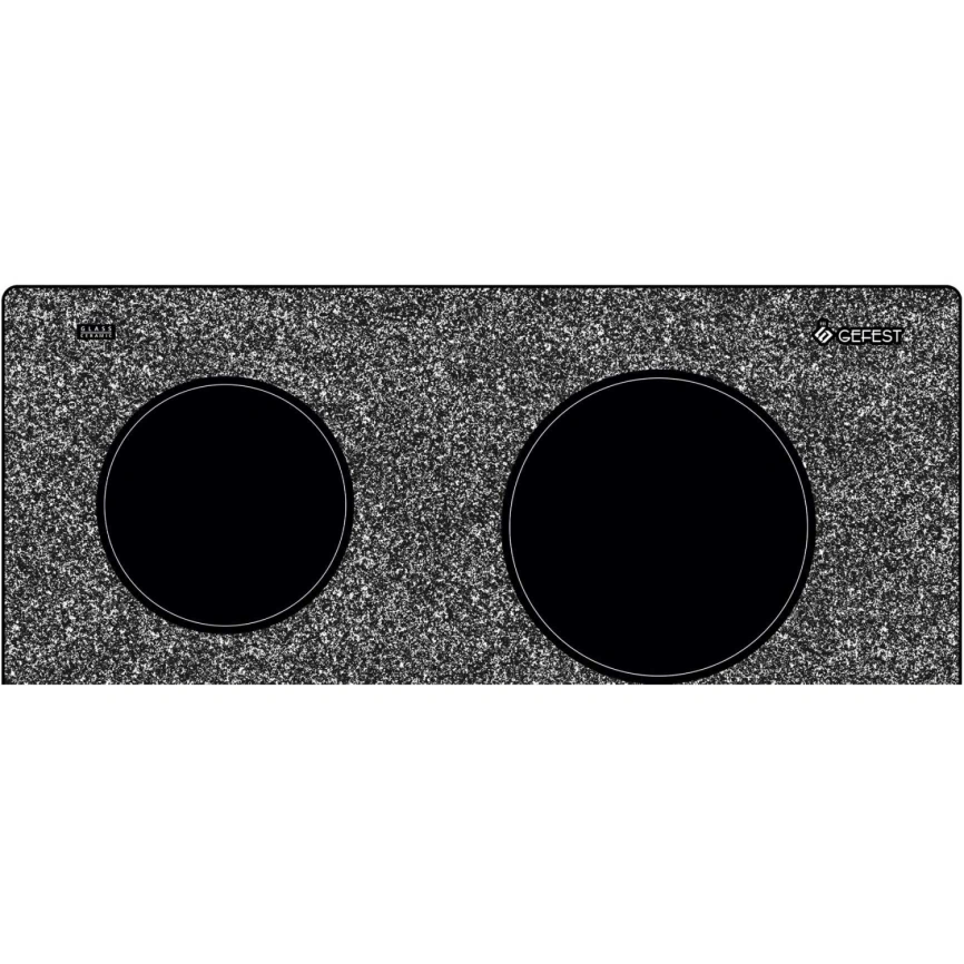 Электрическая варочная панель Gefest ЭС В СН 4231 К42 Black фото 5