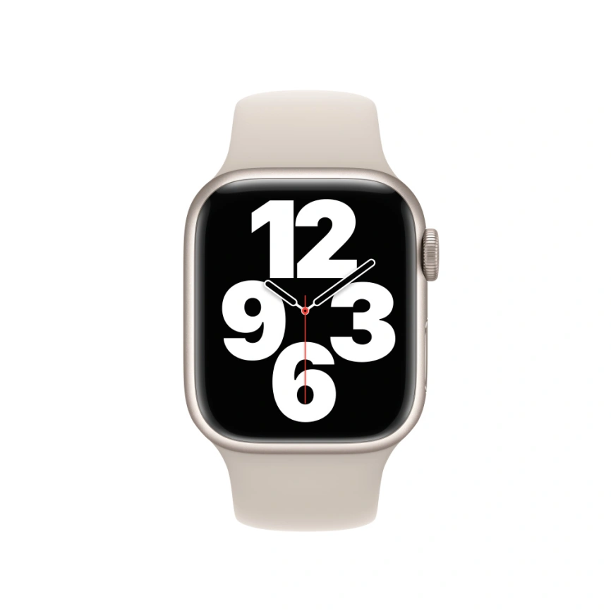 Ремешок Apple Watch 41mm Starlight Sport Band M/L фото 3