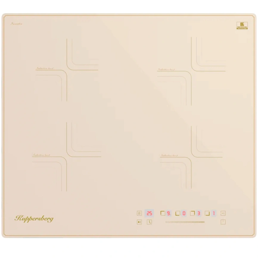 Индукционная варочная панель Kuppersberg ICS 606 C Beige фото 2