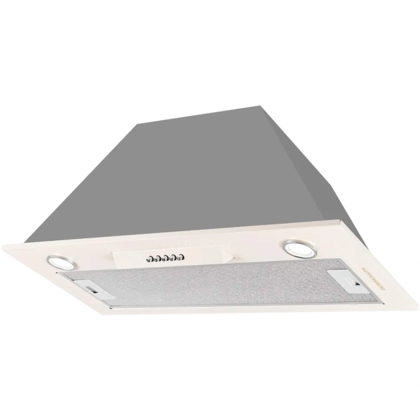 Встраиваемая вытяжка Kuppersberg INLINEA 70 CX Сreamy/Stainless Steel фото 1