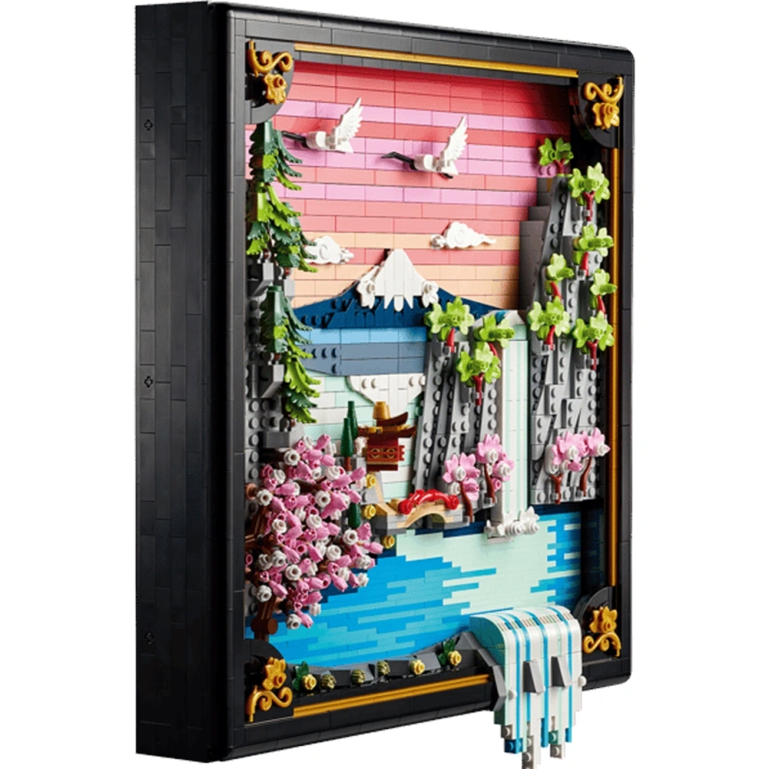 Конструктор LEGO Art Japanese Cherry Blossom Landscape 31218 фото 4