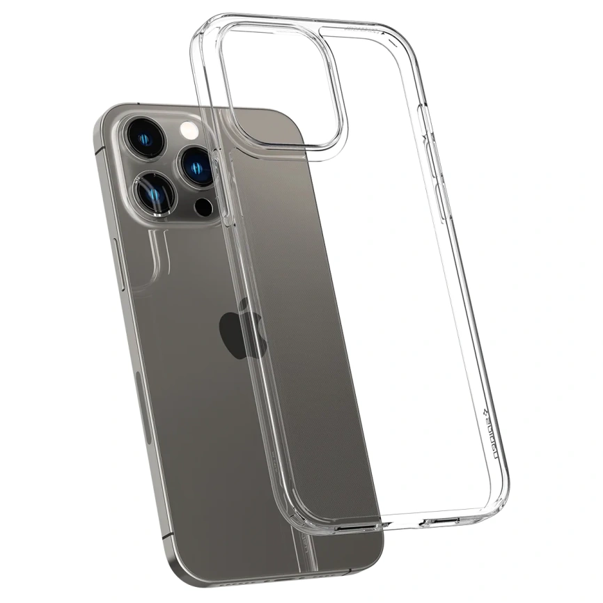 Чехол Spigen Air skin Hybrid для iPhone 14 Pro Max (ACS04808) Crystal Clear фото 4