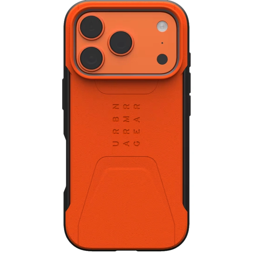 Чехол UAG MagSafe Exclusive Civilian для iPhone 17 Pro Max Orange (114546119797) фото 1