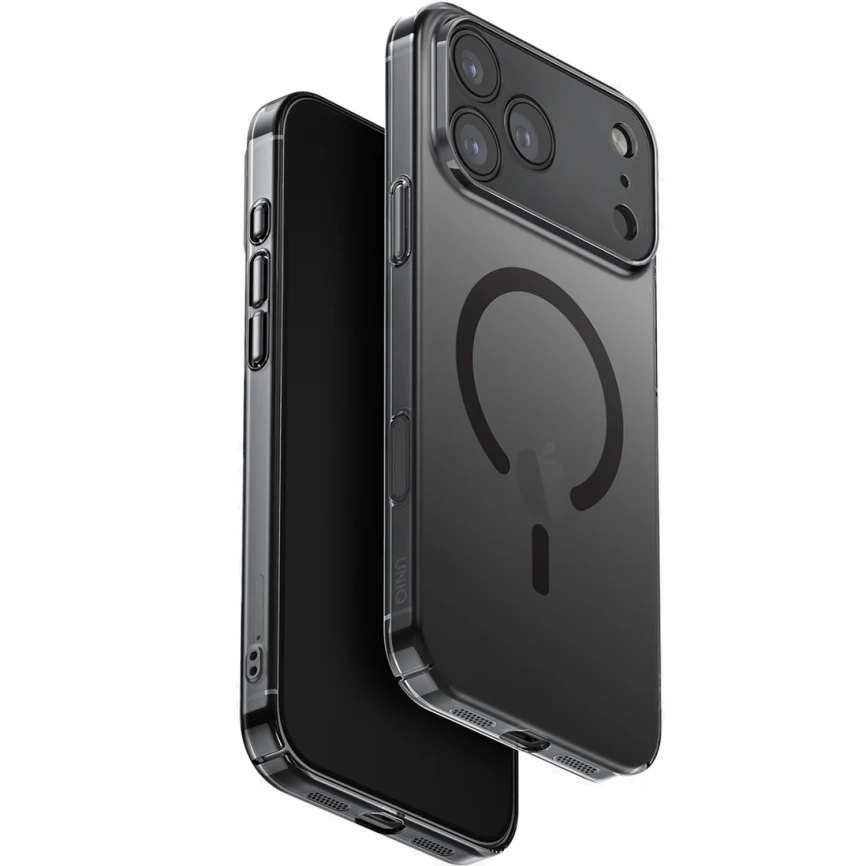 Чехол Uniq AirSuit Ultra Slim Case with MagClick для iPhone 17 Pro Glossy Smoke фото 1