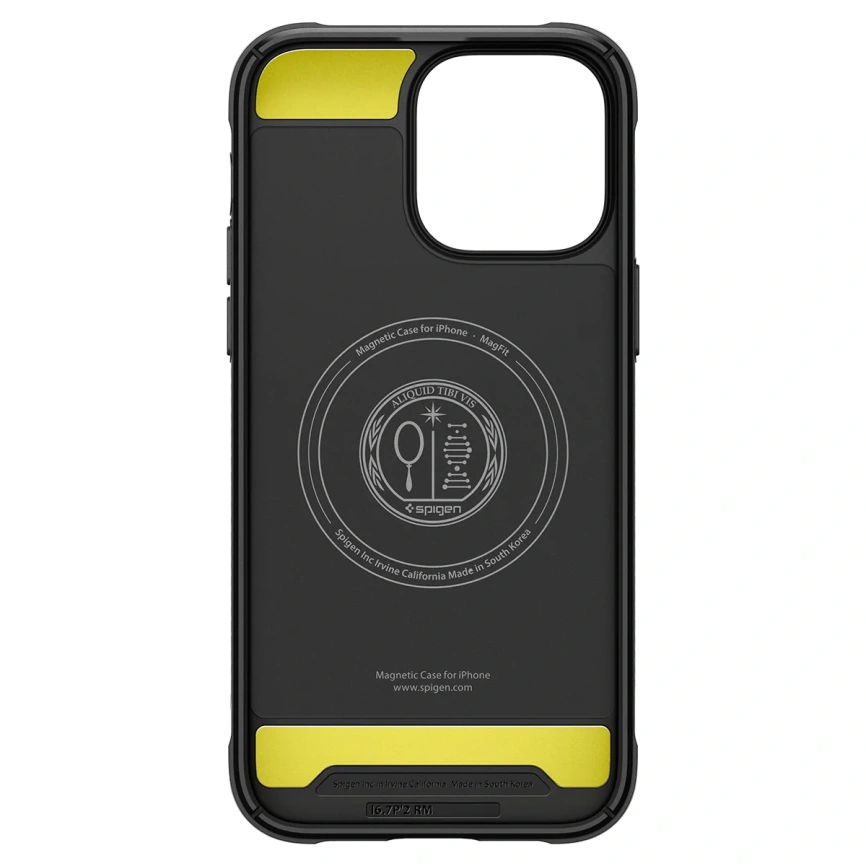 Чехол Spigen Rugged Armor MagFit для iPhone 14 Pro Max (ACS04812) Black фото 9