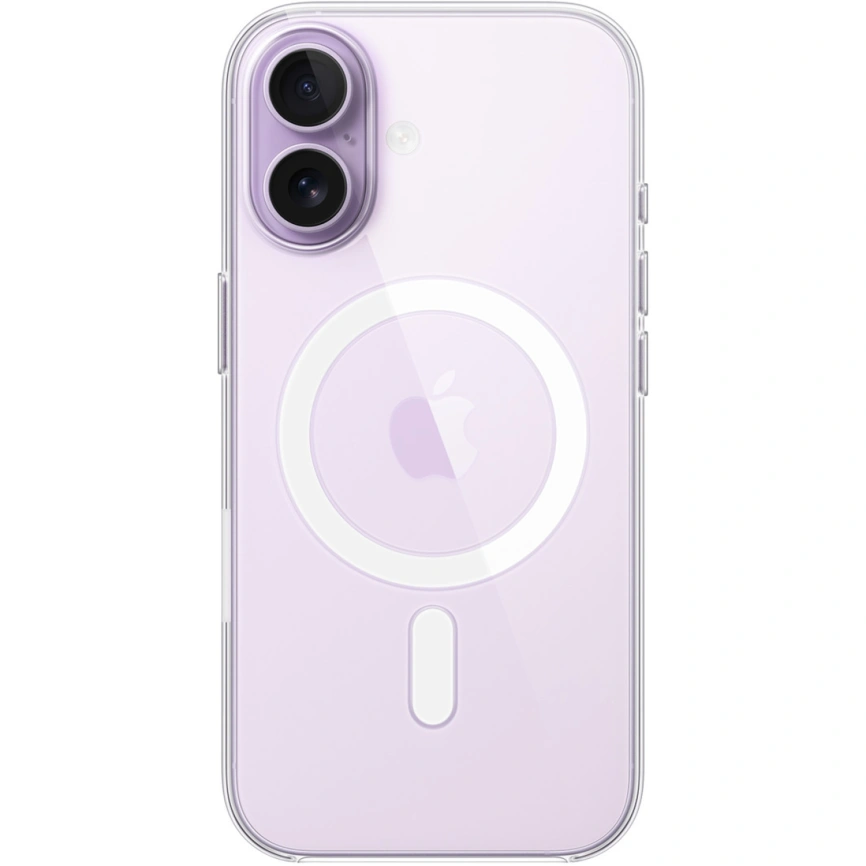 Чехол Apple Case with MagSafe для iPhone 17 Clear фото 1