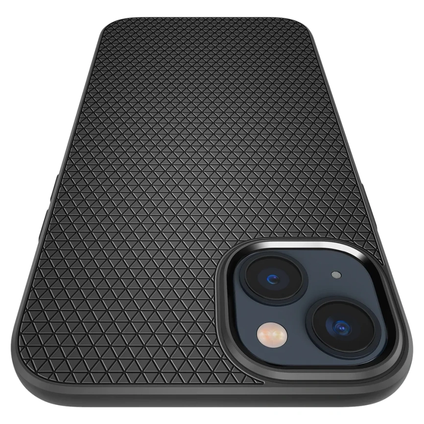 Чехол Spigen Liquid Air для iPhone 14 Plus (ACS04891) Matte Black фото 4