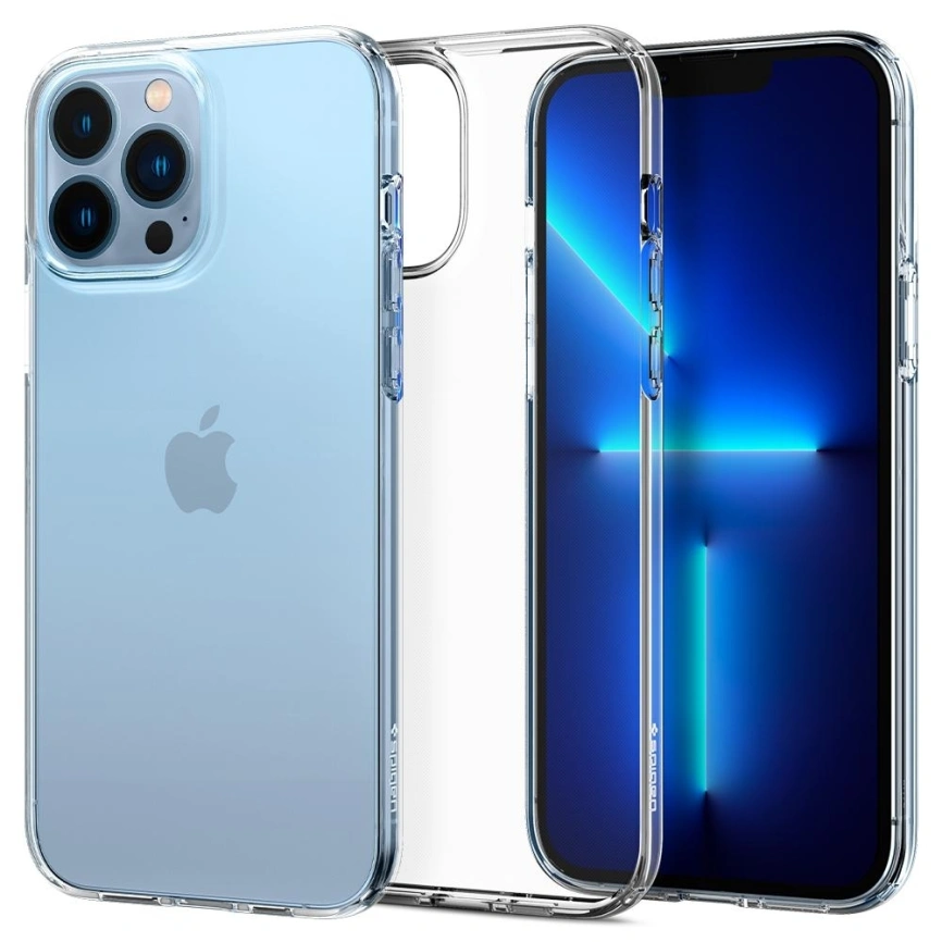 Чехол Spigen Liquid Crystal для iPhone 13 Pro Max (ACS03197) Crystal Clear фото 5