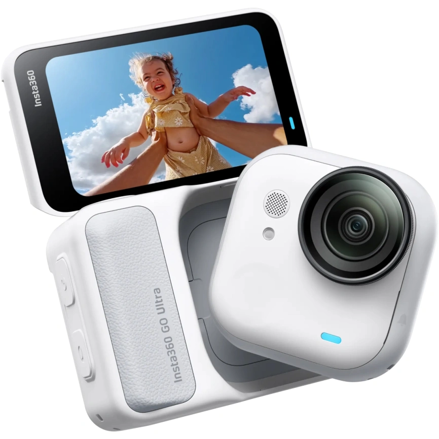 Экшн-камера Insta360 GO Ultra Standard Bundle White фото 1