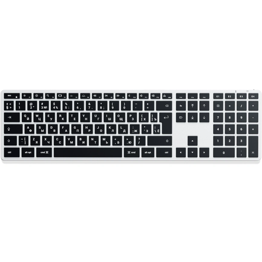 Беспроводная клавиатура Satechi Slim X3 Silver фото 1