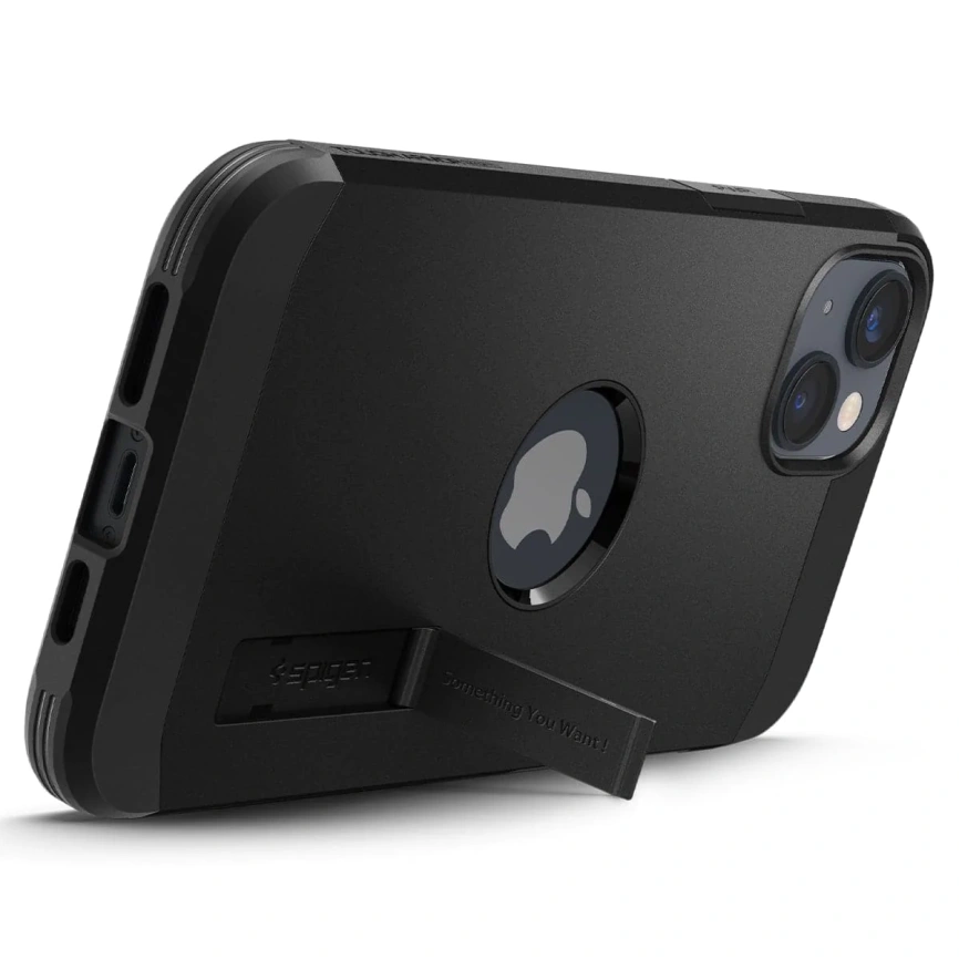 Чехол Spigen Tough Armor MagFit для iPhone 14 Plus (ACS04915) Black фото 1