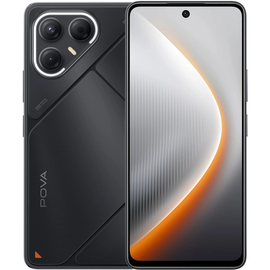 Смартфон Tecno Pova 7 8/256Gb Black фото 1