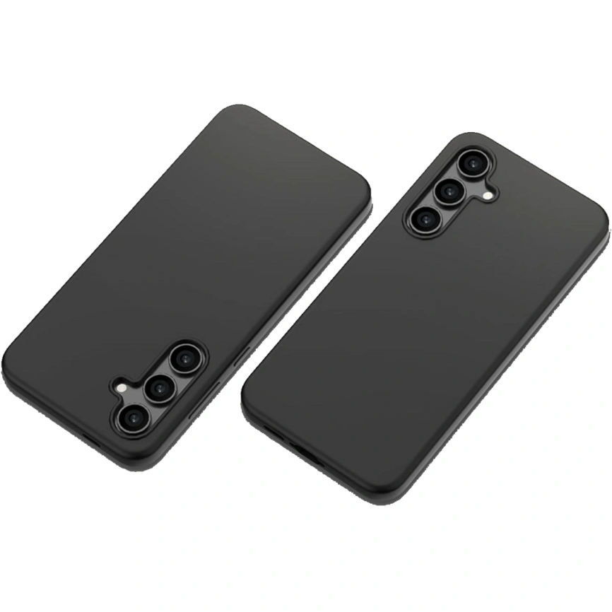 Чехол Deppa Liquid Silicone для Samsung Galaxy S24 FE Black (84255) фото 3