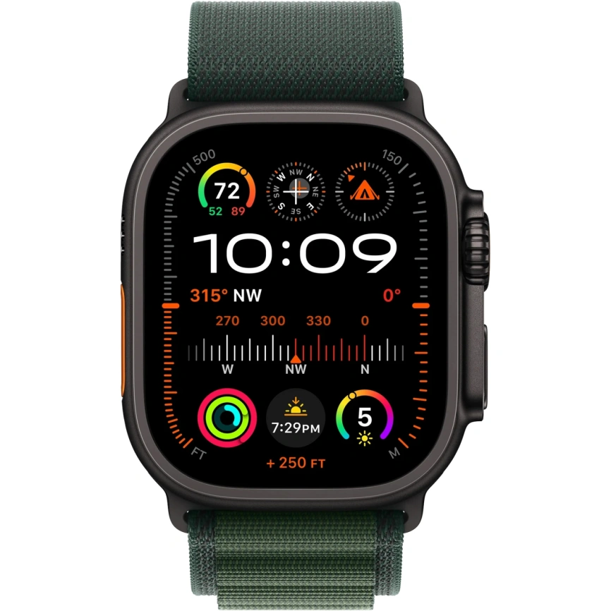 Ремешок Apple Watch Ultra 49mm Dark Green Alpine Loop L фото 3
