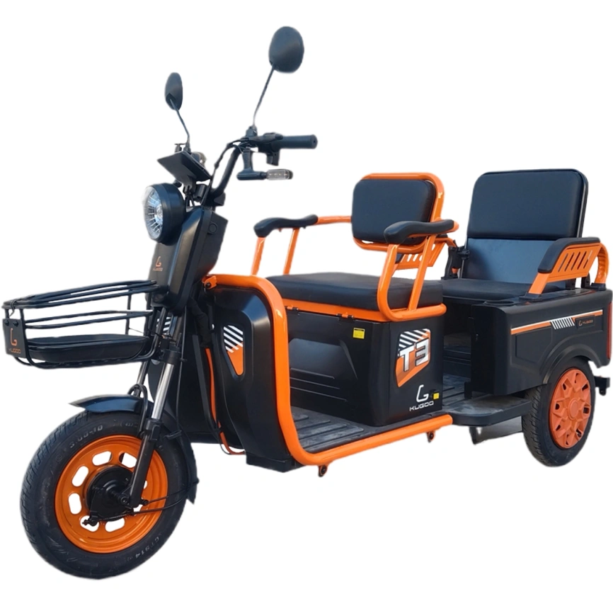 Электротрицикл Kugoo T3 Black фото 2