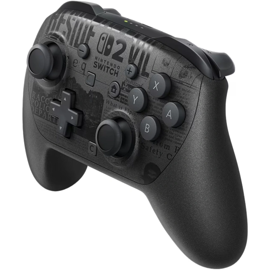 Джойстик беспроводной Nintendo Switch 2 Pro Controller Resident Evil Requiem Edition фото 1