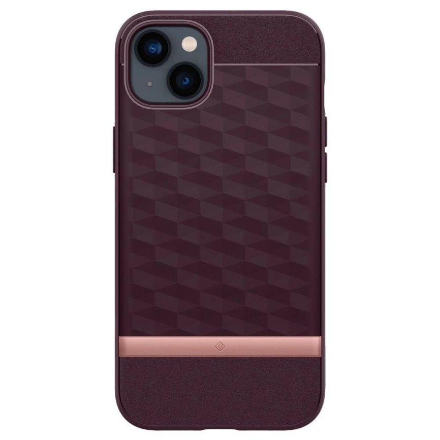 Чехол Spigen Caseology Parallax Mag для iPhone 14 (ACS05076) Burgundy фото 3