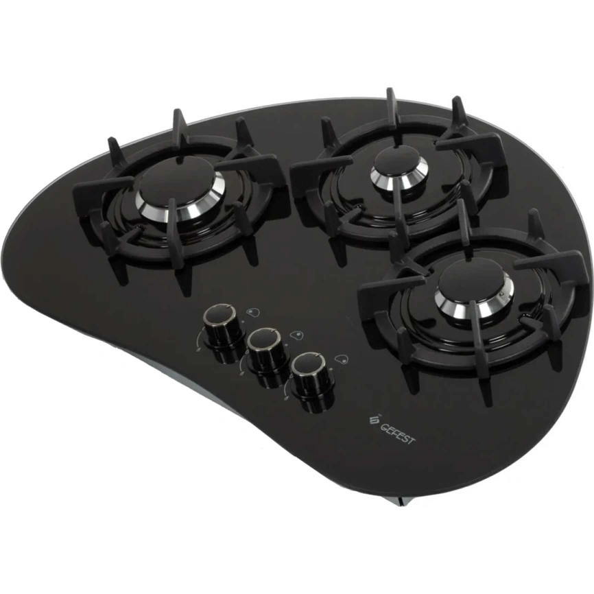 Газовая варочная панель Gefest СН 2120 Black фото 2