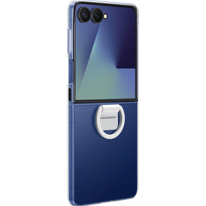 Чехол Samsung Clear Ring Case для Galaxy Z Flip7 Transparent фото 2