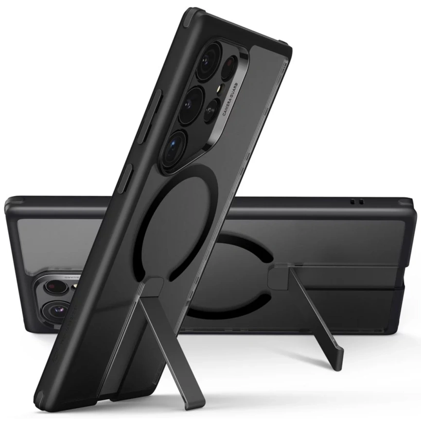 Чехол ESR Flickstand Boost Halolock для Galaxy S24 Ultra (4894240189900) Black фото 1